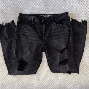NEVER WORN Black Hi-Rise Jegging